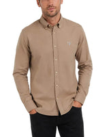 Barbour Mens Oxtown Tailored Shirt Washed Stone Northern Ireland