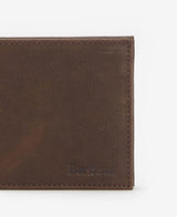 Barbour Mens Padbury Billfold Wallet Dark Brown Northern Ireland
