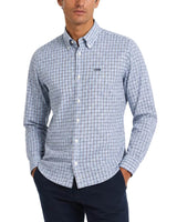 Barbour Mens Padshaw Tailored Shirt Blue Northern Ireland Belfast