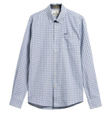 Barbour Mens Padshaw Tailored Shirt Blue Northern Ireland Belfast