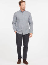 Barbour Mens Padshaw Tailored Shirt Green Northern Ireland Belfast