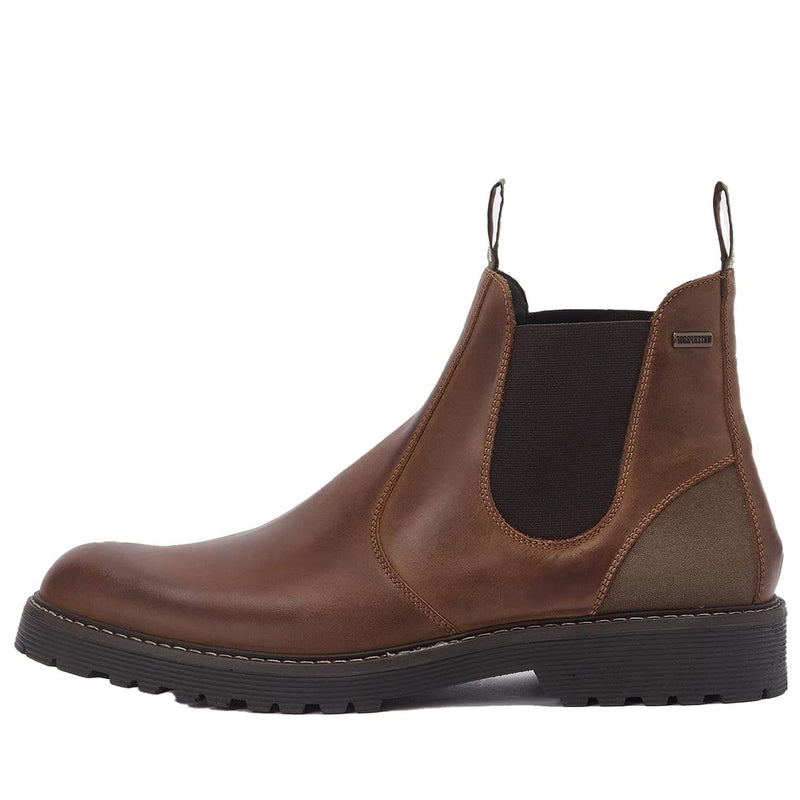 Barbour Mens Patton Chelsea Boots Teak Brown Northern Ireland Belfast