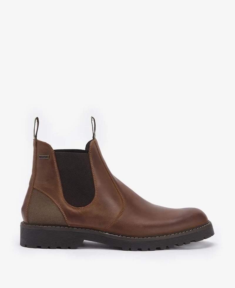 Barbour Mens Patton Chelsea Boots Teak Brown Northern Ireland Belfast