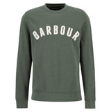 Barbour Mens Prep Logo Crew Sweatshirt Thyme Green Northern Ireland