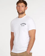 Barbour Men’s Preppy T-Shirt Force White Northern Ireland Belfast