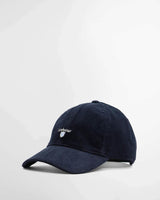 Barbour Mens Preston Cord Baseball Cap Navy Northern Ireland Belfast