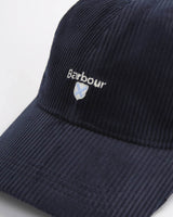Barbour Mens Preston Cord Baseball Cap Navy Northern Ireland Belfast