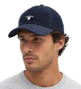 Barbour Mens Preston Cord Baseball Cap Navy Northern Ireland Belfast