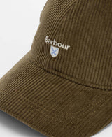 Barbour Mens Preston Cord Baseball Cap Olive Northern Ireland Belfast