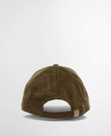 Barbour Mens Preston Cord Baseball Cap Olive Northern Ireland Belfast
