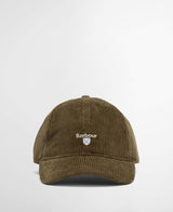 Barbour Mens Preston Cord Baseball Cap Olive Northern Ireland Belfast