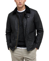 Barbour Mens Reelin Wax Jacket Navy Northern Ireland Belfast
