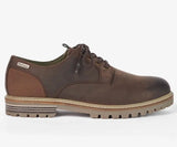 Barbour Mens Sandstone Leather Shoes Chocolate Brown Northern Ireland