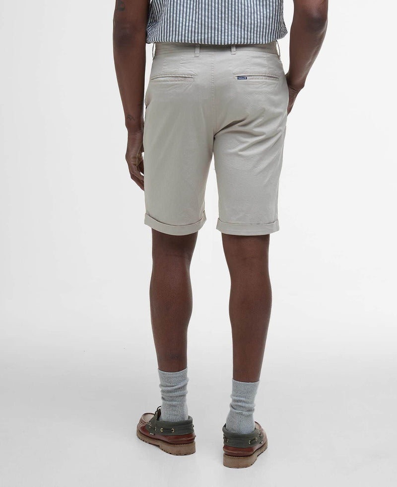 Barbour Mens Smart Chino Shorts Mist Grey Northern Ireland Belfast