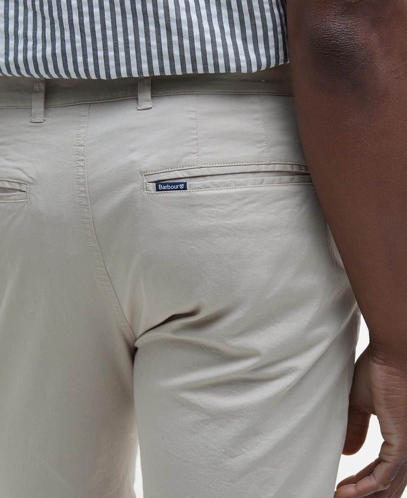 Barbour Mens Smart Chino Shorts Mist Grey Northern Ireland Belfast
