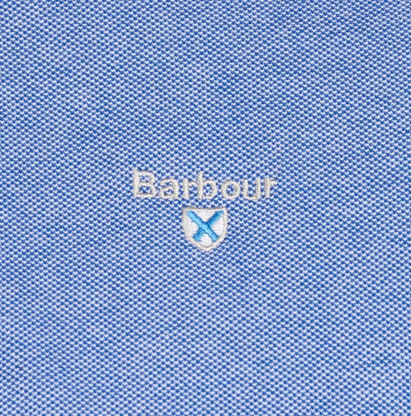 Barbour Mens Sports Polo Mix Electric Blue Northern Ireland Belfast