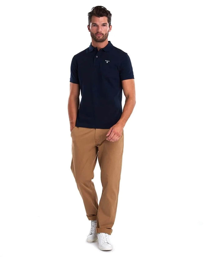 Barbour Mens Sports Polo Navy Northern Ireland Belfast