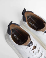 Barbour Mens Stannington Trainers Light White Northern Ireland Belfast