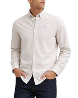 Barbour Mens Striped Oxtown LS Shirt Stone Northern Ireland Belfast