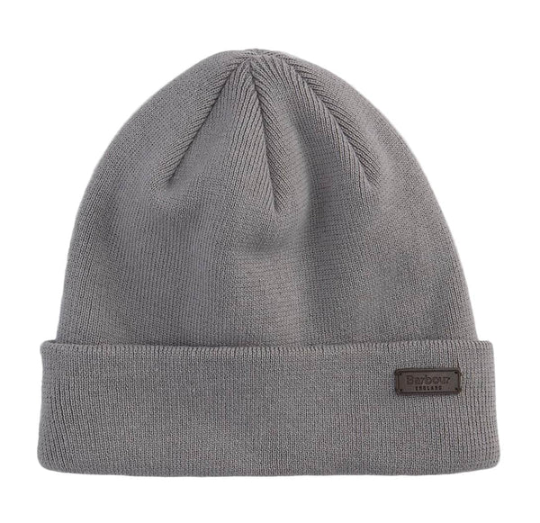 Barbour Mens Swinton Beanie Light Grey Northern Ireland Belfast
