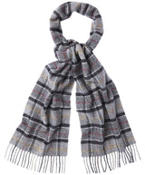 Barbour Mens Tartan Lambswool Scarf Modern Tartan Northern Ireland