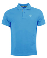 Barbour Mens Tartan Pique Polo Delft Blue Northern Ireland Belfast