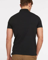 Barbour Mens Tartan Pique Polo Shirt Black Northern Ireland Belfast