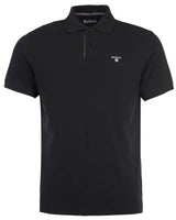 Barbour Mens Tartan Pique Polo Shirt Black Northern Ireland Belfast