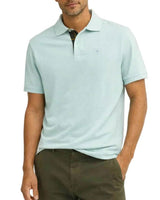 Barbour Mens Tartan Pique Polo Shirt Mint Blue Northern Ireland