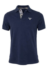 Barbour Men’s Tartan Pique Polo Shirt New Navy Northern Ireland
