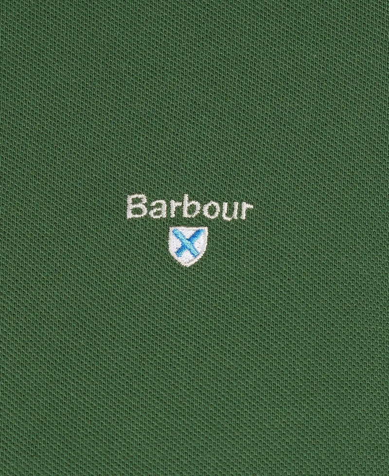 Barbour Men’s Tartan Pique Polo Shirt Racing Green Northern Ireland