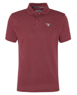 Barbour Mens Tartan Pique Polo Shirt Ruby Northern Ireland Belfast