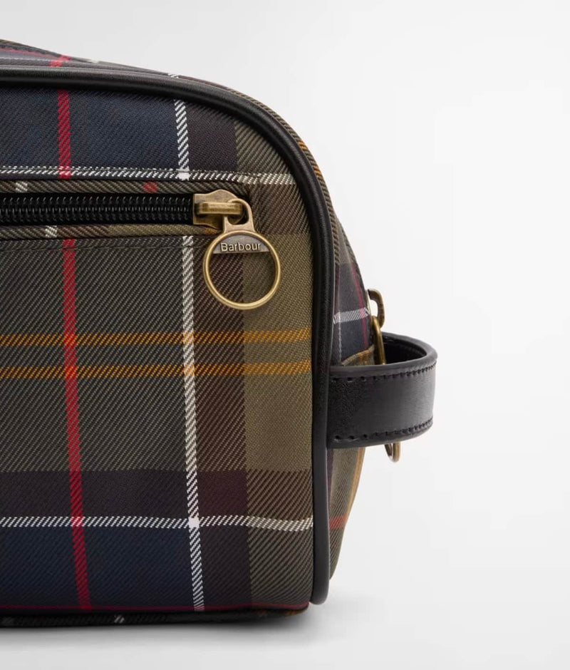 Barbour Mens Tartan Wash Bag Northern Ireland Belfast