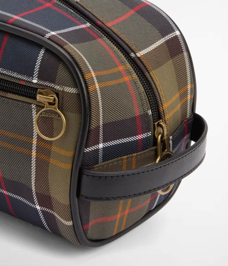Barbour Mens Tartan Wash Bag Northern Ireland Belfast