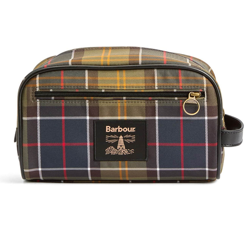 Barbour Mens Tartan Wash Bag Northern Ireland Belfast