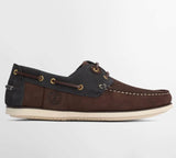 Barbour Mens Wake Boat Shoes Brown/Navy Northern Ireland Belfast