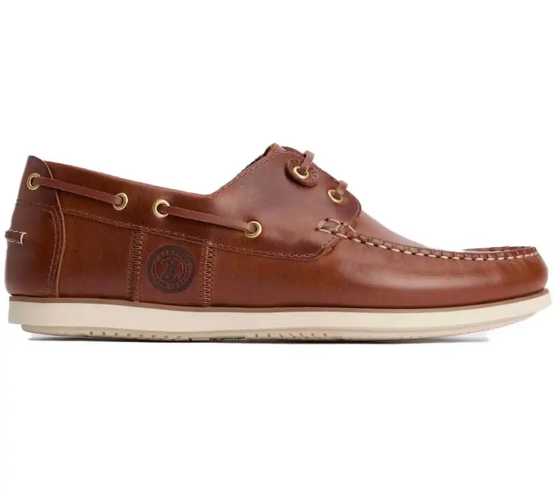 Barbour Mens Wake Boat Shoes Cognac Northern Ireland Belfast