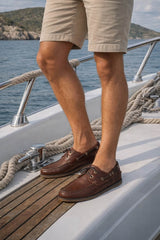 Barbour Mens Wake Boat Shoes Mahogany Northern Ireland Belfast