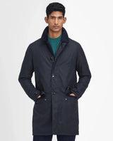 Barbour Mens Waxed Mac Navy Northern Ireland Belfast