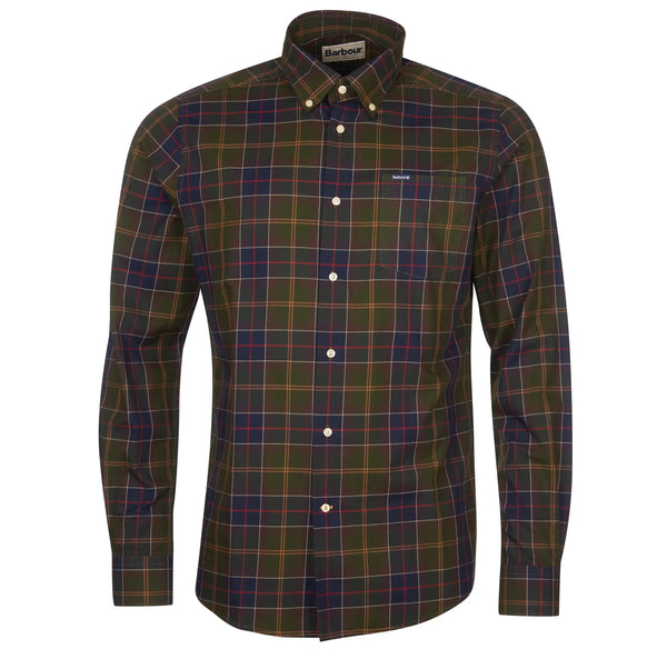 Barbour Mens Wetheram Tailored Tartan Shirt Classic Tartan Northern