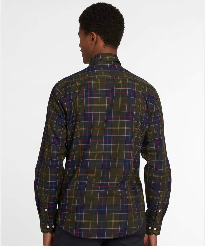Barbour Mens Wetheram Tailored Tartan Shirt Classic Tartan Northern
