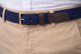 Barbour Nevis Webbed Belt Navy Northern Ireland Belfast