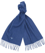 Barbour Plain Lambswool Scarf Navy Northern Ireland Belfast