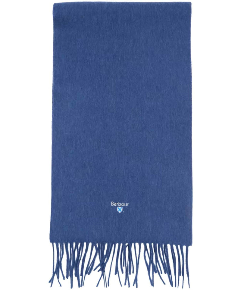 Barbour Plain Lambswool Scarf Navy Northern Ireland Belfast