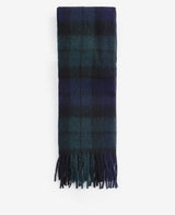 Barbour Tartan Lambswool Scarf Black Watch Northern Ireland Belfast