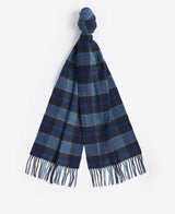 Barbour Tartan Lambswool Scarf Midnight Tartan Northern Ireland