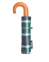 Barbour Tartan Mini Umbrella Evergreen Northern Ireland Belfast