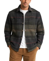Barbour Woodlane Brush Check Overshirt Shadow Classic Tartan Northern