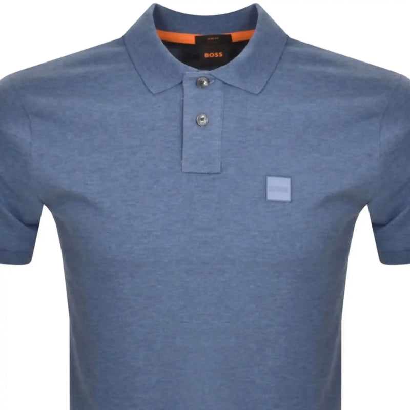 BOSS Men’s Passertip Polo Shirt Open Blue Northern Ireland Belfast