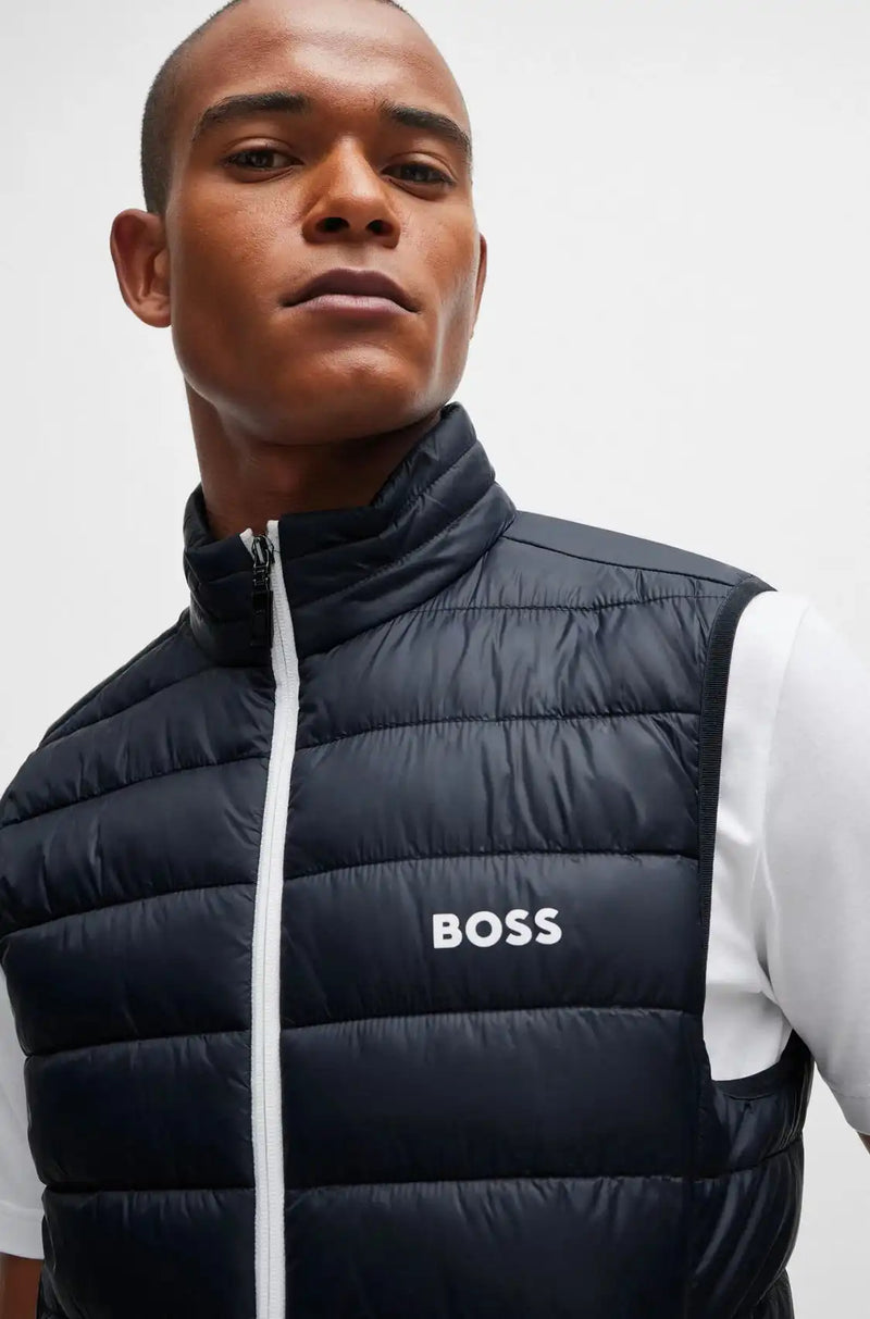 BOSS Men’s V-Thor Logo Gilet Navy Northern Ireland Belfast